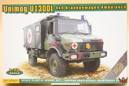 ACE 1/72 Unimog U1300L (4x4) Ambulance