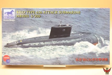 Bronco Models 1/350 Type 636 Kilo Class Attack Submarine