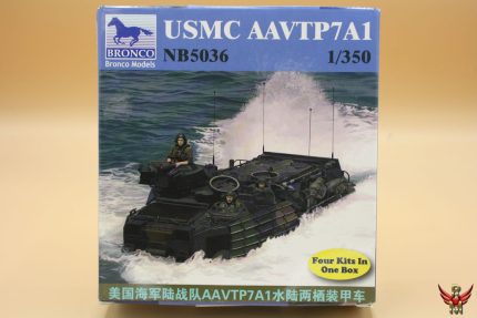 Bronco Models 1/350 USMC AAVTP7A1 Assault Amphibious Vehicle