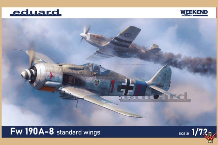 Eduard 1/72 Fw 190A-8 standard wings