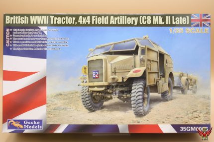 Gecko Models 1/35 British WWII Tractor 4x4 Field Artillery