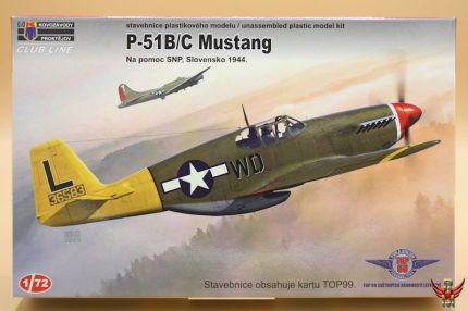 Kovozávody Prostějov 1/72 P-51B/C Mustang