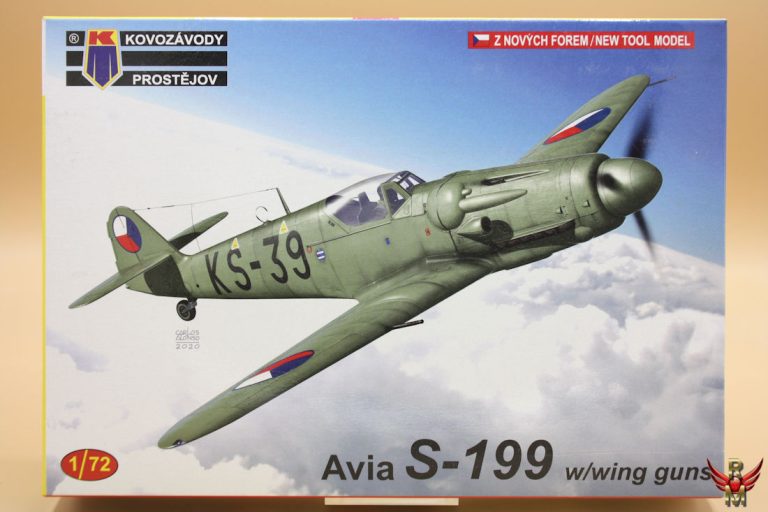 Kovozávody Prostějov 1/72 Avia S-199 with wing guns