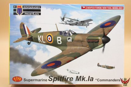 Kovozávody Prostějov 1/72 Supermarine Spitfire Mk Ia Commanders