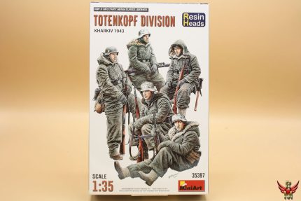 MiniArt 1/35 Totenkopf Division Kharkiv 1943 - Resin Heads