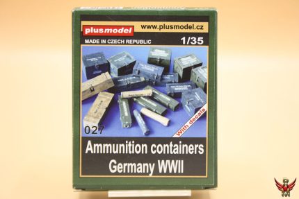 Plus Model 1/35 Ammunition Containers Germany WWII