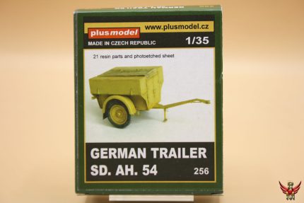 Plus Model 1/35 German Trailer Sd Ah 54
