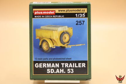 Plus Model 1/35 German Trailer Sd Ah 53