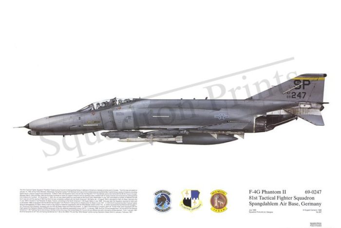 Squadron Prints F-4G Phantom II USA