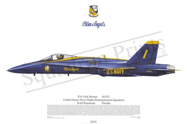 Squadron Prints F/A-18A Hornet USA
