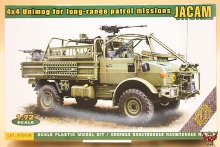 ACE 1/72 4x4 Unimog for long-range patrol missions JACAM