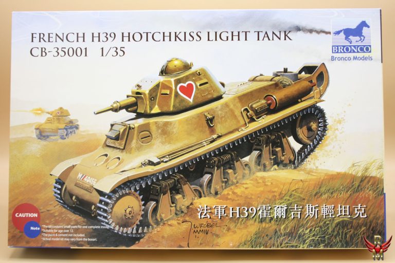 Bronco Models 1/35 French H39 Hotchkiss Light Tank