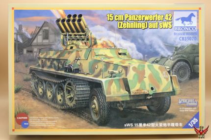 Bronco Models 1/35 15cm Panzerwerfer 42 Zehnling auf sWS