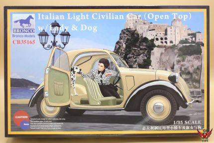 Bronco Models 1/35 Italian Light Civilian Car Topolino