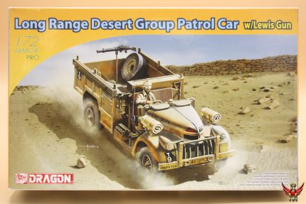 Dragon 1/72 Long Range Desert Group Chevrolet 30 cwt Patrol Car with Lewis Gun