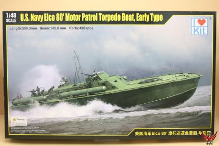 I Love Kit 1/48 US Navy Elco 80 Motor Torpedo Boat Early Type