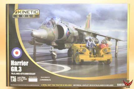 Kinetic 1/48 Harrier GR 3 40th Anniversary GOLD