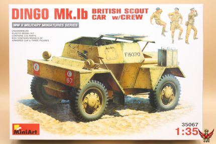 MiniArt 1/35 British Scout Car DINGO Mk Ib with Crew