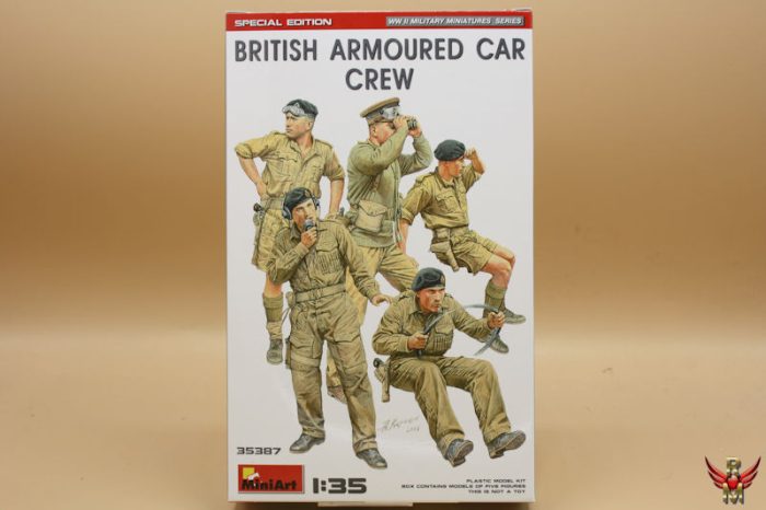 MiniArt 1/35 British Armoured Car Crew Special Edition