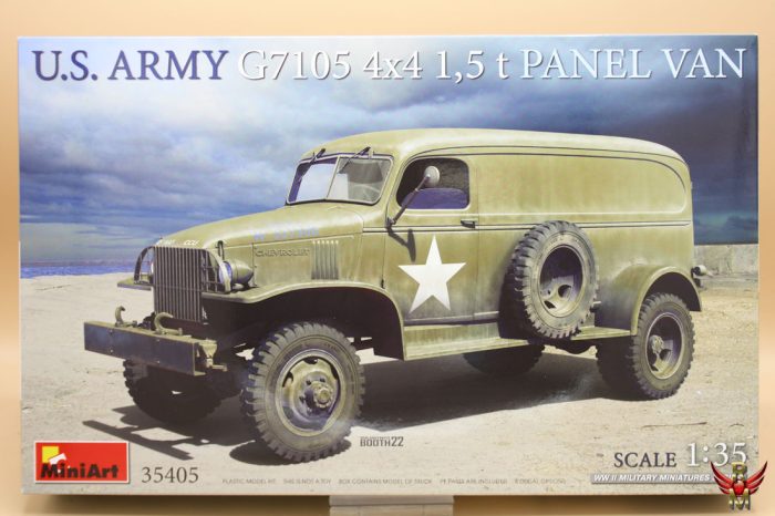 MiniArt 1/35 US Army G7105 4x4 1,5 t Panel Van