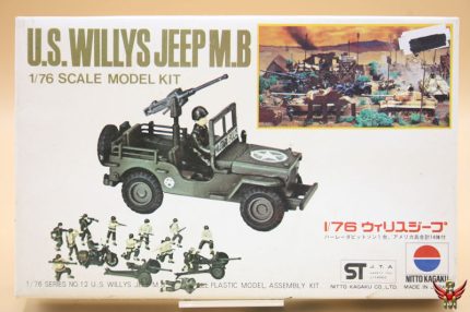 Nitto Kagaku 1/76 US Willys Jeep MB