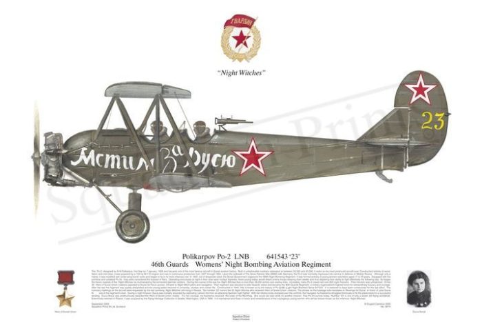 Squadron Prints Polikarpov Po-2 LNB Russia