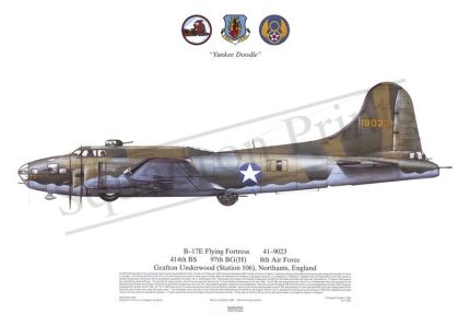 Squadron Prints B-17E Flying Fortress USA