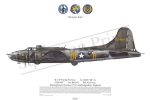 Squadron Prints B-17F Flying Fortress USA