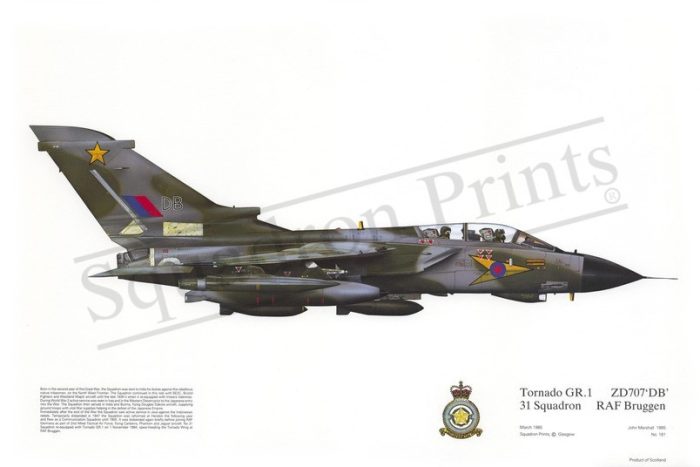 Squadron Prints Tornado GR1 Great Britain