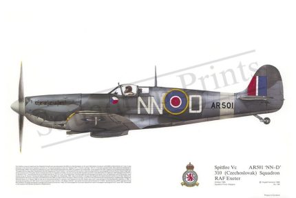 Squadron Prints Spitfire Vc Great Britain