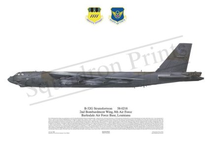 Squadron Prints B-52G Stratofortress USA