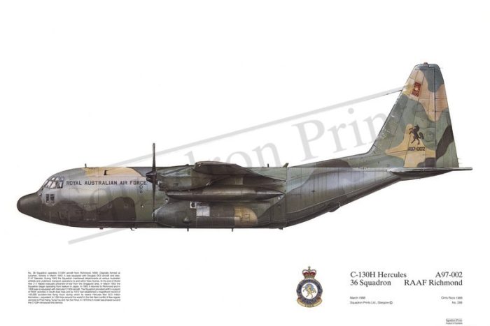 Squadron Prints C-130H Hercules Australia