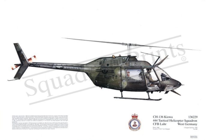 Squadron Prints CH-136 Kiowa Canada