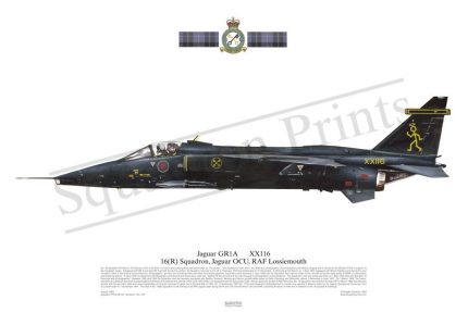 Squadron Prints Jaguar GR1A Great Britain