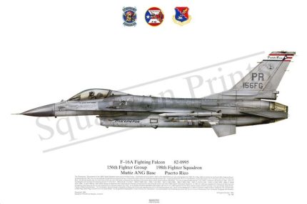 Squadron Prints F-16A Fighting Falcon