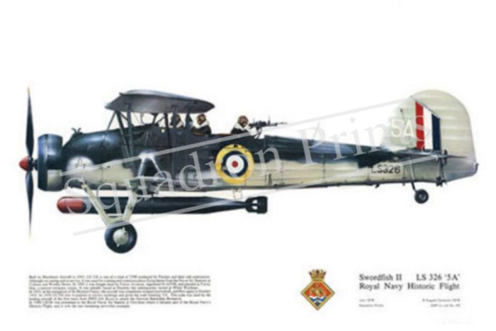 Squadron Prints Swordfish II Great Britain