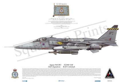 Squadron Prints Jaguar 96/GR3 Great Britain