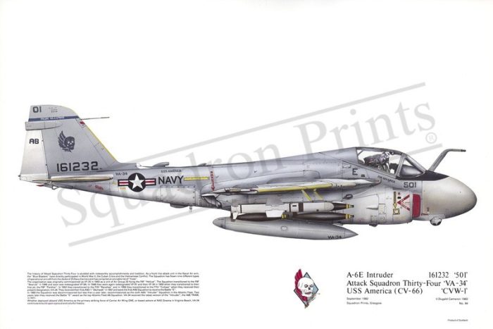 Squadron Prints A-6E Intruder USA