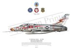 Squadron Prints F-100D Super Sabre USA