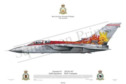 Squadron Prints Tornado F3 British