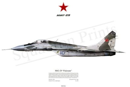 Squadron Prints Mig 29 USSR