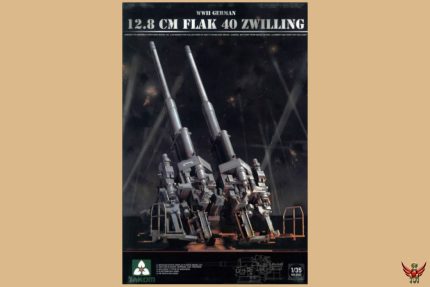 Takom 1/35 WWII German 12.8cm Flak 40 Zwilling