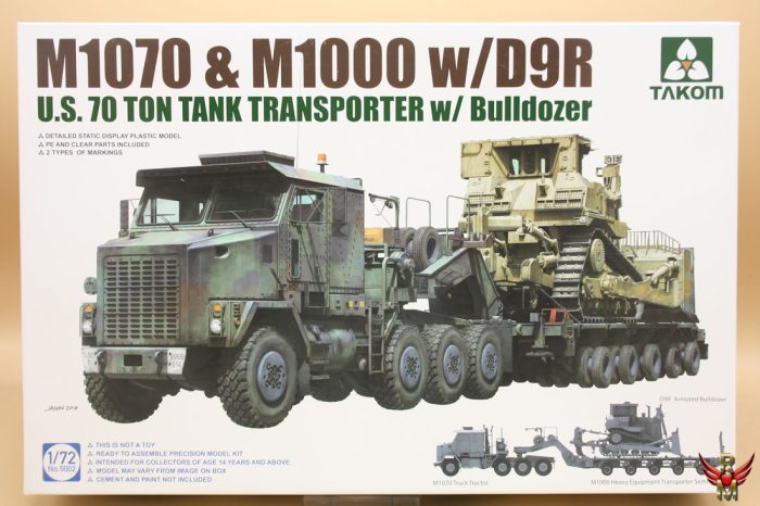 Takom 1/72 M1070 and M1000 with D9R