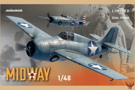 Eduard 1/48 Midway Dual Combo F4F-3 F4F-4 Limited Edition