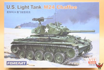 Foreart 1/72 US Light Tank M24 Chaffee