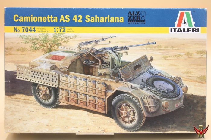 Italeri 1/72 Camionetta AS 42 Sahariana