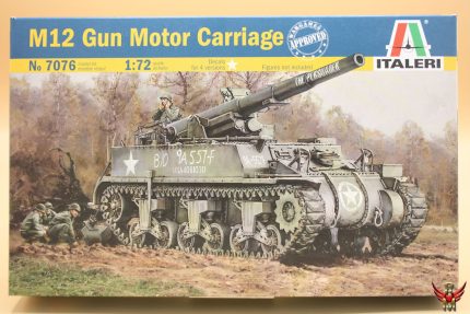 Italeri 1/72 M12 Motor Gun Carriage