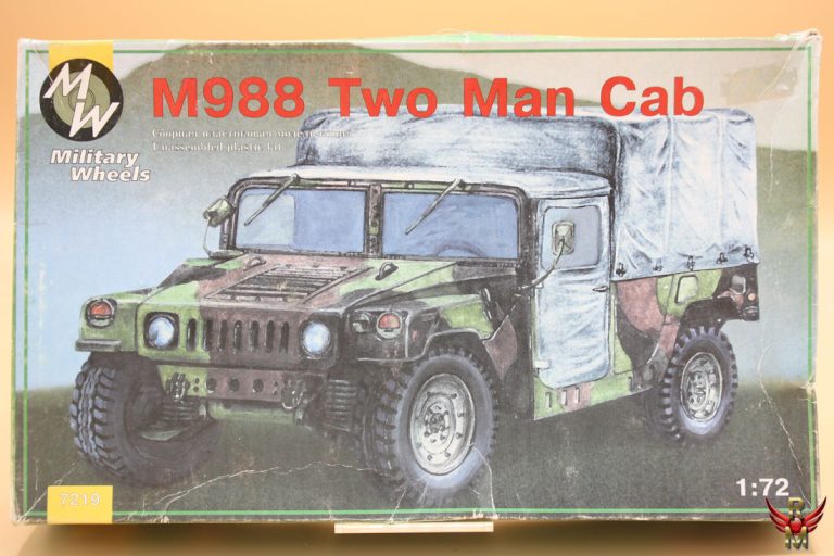 Military Wheels 1/72 M988 Two Man Cab