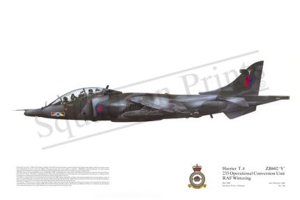 Squadron Prints Harrier T4 Great Britain