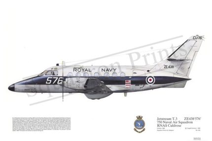 Squadron Prints Jetstream T3 Great Britain